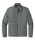 Port Authority J854 Mens C-FREE Brick Full Zip Jacket Smoke Grey Flat Front