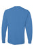 Jerzees 29LS/29LSR Mens Dri-Power Moisture Wicking Long Sleeve Crewneck T-Shirt Columbia Blue Flat Back