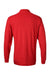 Jerzees 437LR Mens SpotShield Stain Resistant Long Sleeve Polo Shirt True Red Flat Back