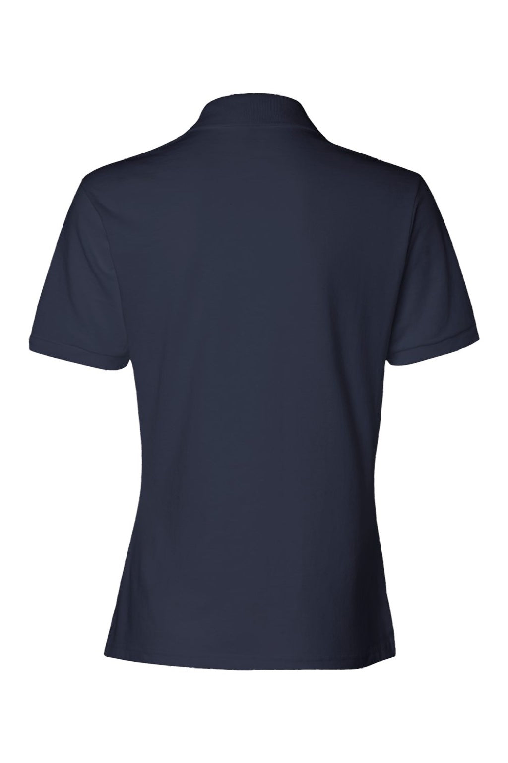 Jerzees 437WR Womens SpotShield Stain Resistant Short Sleeve Polo Shirt Navy Blue Flat Back