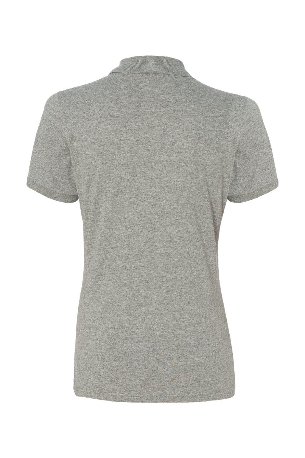 Jerzees 437WR Womens SpotShield Stain Resistant Short Sleeve Polo Shirt Oxford Grey Flat Back