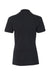Jerzees 443W Womens Short Sleeve Polo Shirt Black Flat Back
