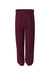 Jerzees 973B/973BR Youth NuBlend Fleece Pill Resistant Sweatpants Maroon Flat Front