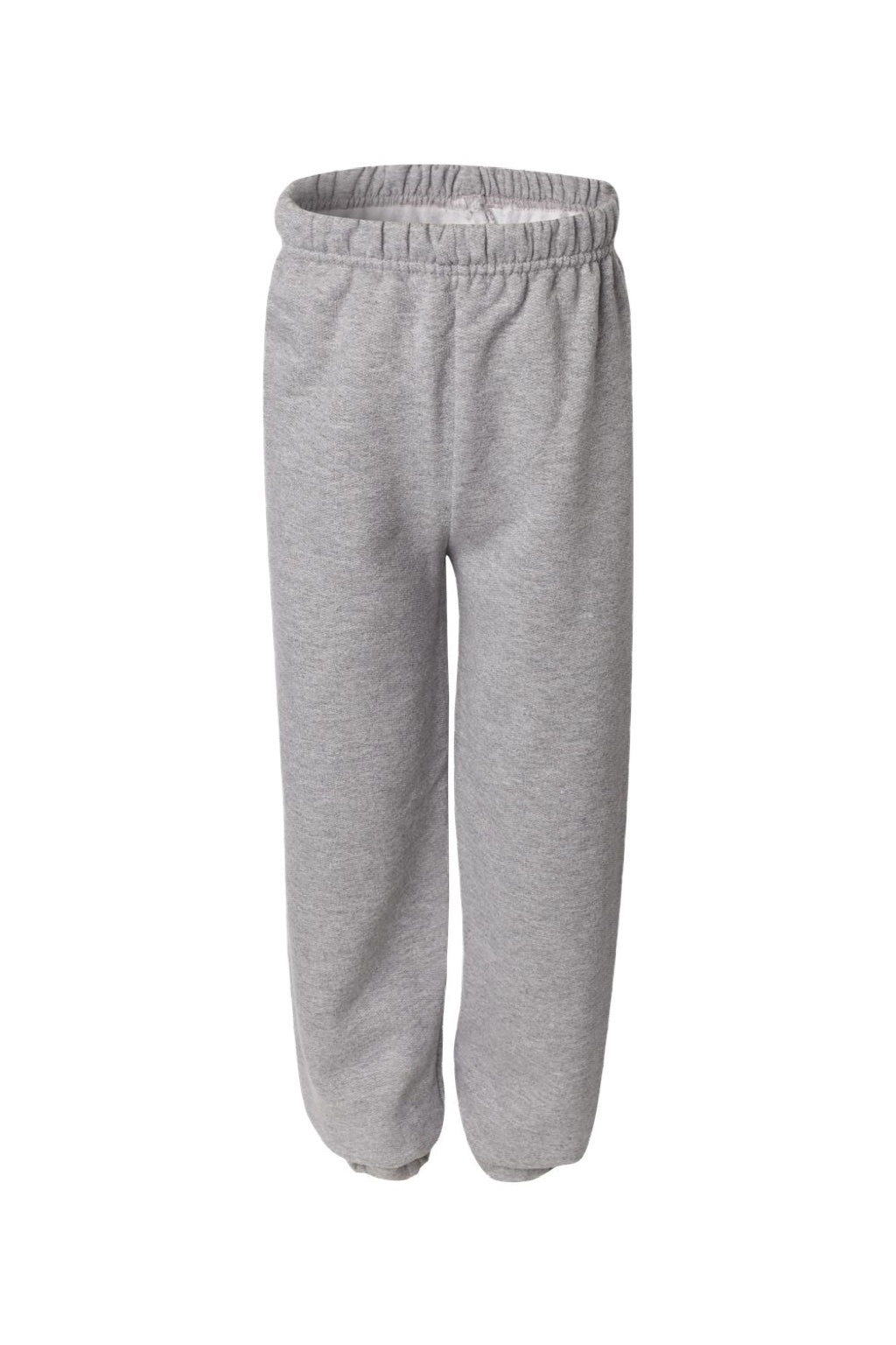 Jerzees 973B/973BR Youth NuBlend Fleece Pill Resistant Sweatpants Oxford Grey Flat Front