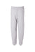 Jerzees 973M/973MR Mens NuBlend Pill Resistant Fleece Sweatpants Ash Grey Flat Back