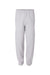 Jerzees 973M/973MR Mens NuBlend Pill Resistant Fleece Sweatpants Ash Grey Flat Front