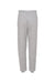 Jerzees 973M/973MR Mens NuBlend Pill Resistant Fleece Sweatpants Heather Grey Flat Back