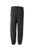 Jerzees 973M/973MR Mens NuBlend Pill Resistant Fleece Sweatpants Heather Black Flat Back