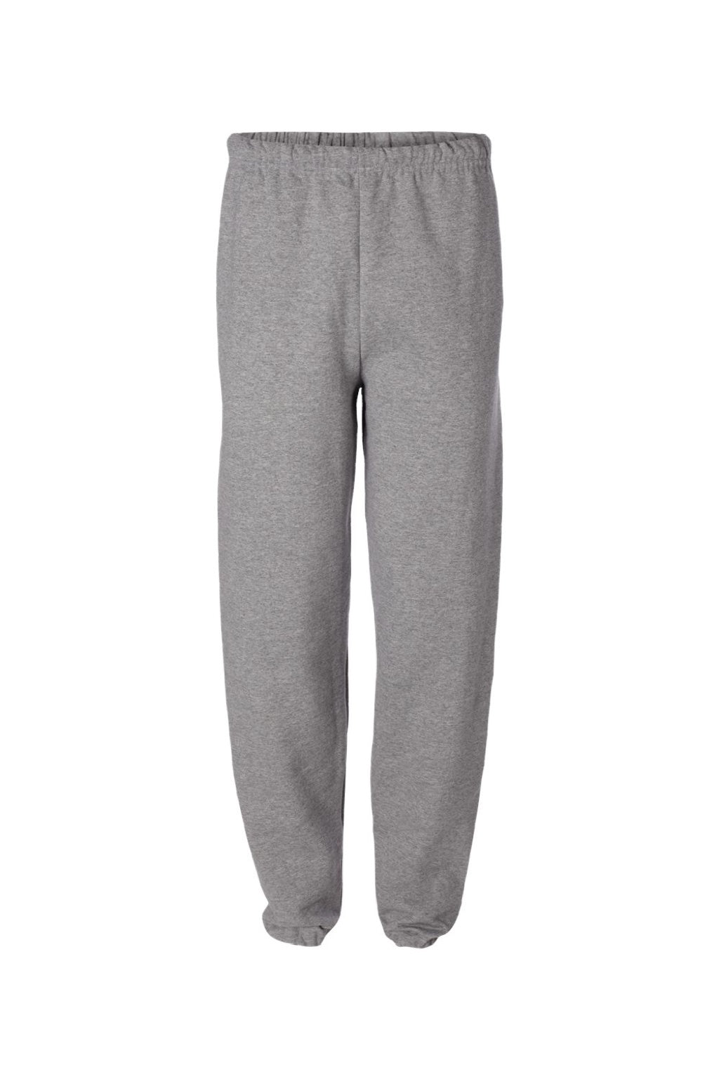 Jerzees 973M/973MR Mens NuBlend Pill Resistant Fleece Sweatpants Oxford Grey Flat Front