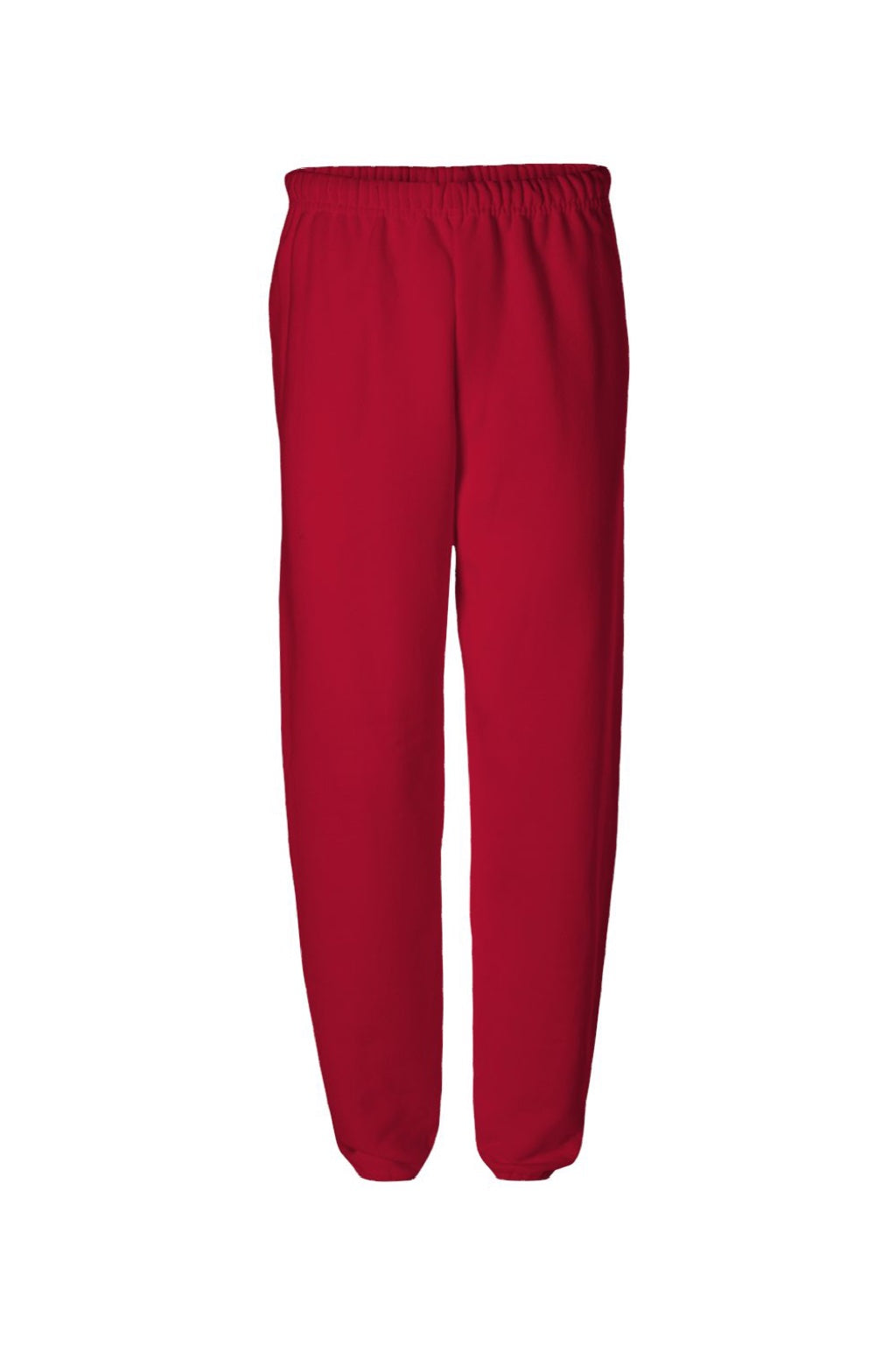 Jerzees 973M/973MR Mens NuBlend Pill Resistant Fleece Sweatpants True Red Flat Front
