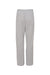 Jerzees 974M/974MPR Mens NuBlend Pill Resistant Fleece Open Bottom Sweatpants w/ Pockets Heather Grey Flat Back