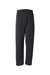 Jerzees 974M/974MPR Mens NuBlend Pill Resistant Fleece Open Bottom Sweatpants w/ Pockets Heather Black Flat Front