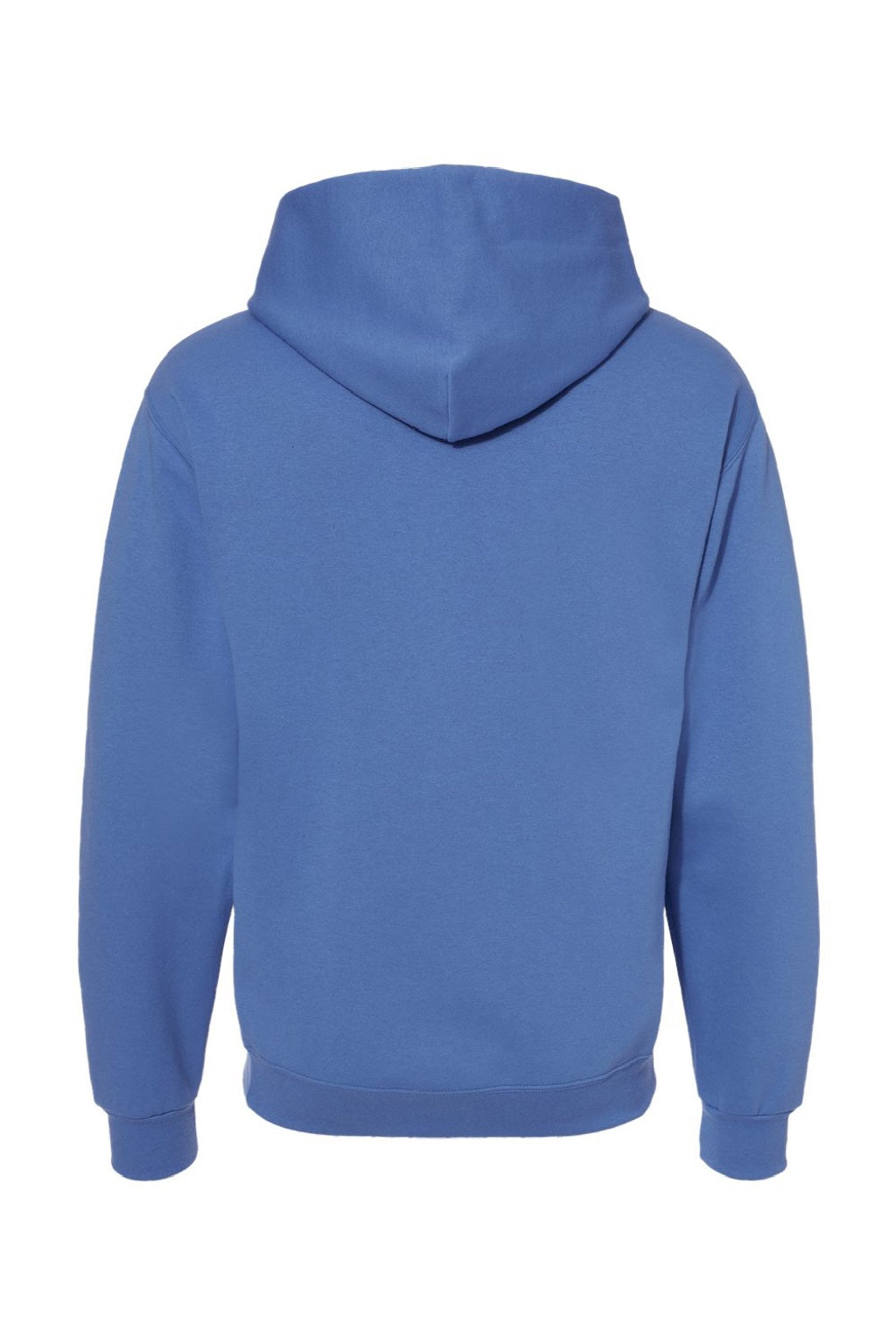 Jerzees 996M/996MR Mens NuBlend Pill Resistant Fleece Hooded Sweatshirt Hoodie w/ Pouch Pocket Periwinkle Blue Flat Back