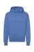 Jerzees 996M/996MR Mens NuBlend Pill Resistant Fleece Hooded Sweatshirt Hoodie w/ Pouch Pocket Periwinkle Blue Flat Front