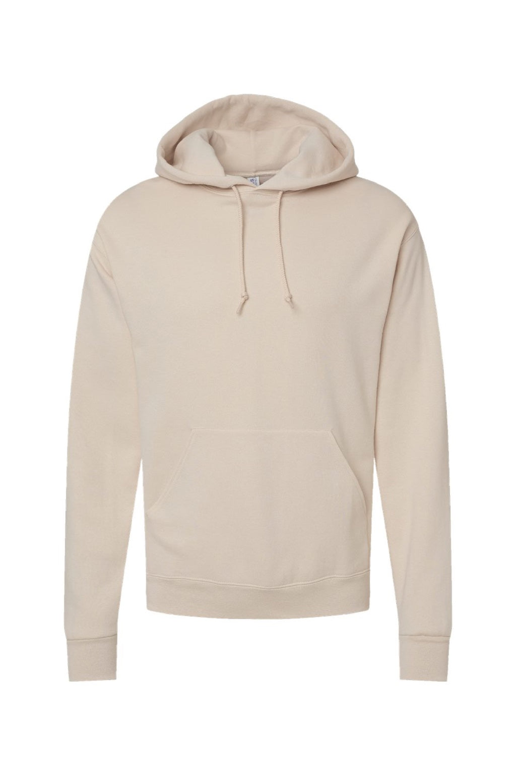 Jerzees 996M/996MR Mens NuBlend Pill Resistant Fleece Hooded Sweatshirt Hoodie w/ Pouch Pocket Sandstone Flat Front