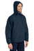 Port Authority JP56 Mens Team Wind & Water Resistant Full Zip Hooded Jacket Bright Navy Blue Model 3q