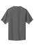 Sport-Tek JST489 Mens Repeat Moisture Wicking 1/4 Zip Short Sleeve Jacket Iron Grey Flat Back