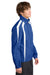 Sport-Tek JST60 Mens Water Resistant Full Zip Jacket True Royal Blue/White Model Side