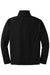 Sport-Tek JST90 Mens Full Zip Track Jacket Black Flat Front