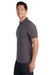 Port Authority K100P Mens Core Classic Short Sleeve Polo Shirt w/ Pocket Graphite Grey Model Side