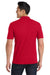 Port Authority K100P Mens Core Classic Short Sleeve Polo Shirt w/ Pocket Rich Red Model Back