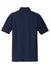 Port Authority K100P Mens Core Classic Short Sleeve Polo Shirt w/ Pocket River Navy Blue Flat Back