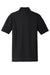 Port Authority K100/TLK100 Mens Core Classic Short Sleeve Polo Shirt Deep Black Flat Back