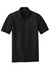 Port Authority K100/TLK100 Mens Core Classic Short Sleeve Polo Shirt Deep Black Flat Front