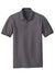 Port Authority K100/TLK100 Mens Core Classic Short Sleeve Polo Shirt Graphite Grey Flat Front