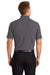 Port Authority K100/TLK100 Mens Core Classic Short Sleeve Polo Shirt Graphite Grey Model Back