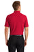 Port Authority K100/TLK100 Mens Core Classic Short Sleeve Polo Shirt Rich Red Model Back