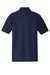 Port Authority K100/TLK100 Mens Core Classic Short Sleeve Polo Shirt River Navy Blue Flat Back