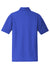 Port Authority K100/TLK100 Mens Core Classic Short Sleeve Polo Shirt True Royal Blue Flat Back