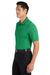 Port Authority K110 Mens Dry Zone Moisture Wicking Short Sleeve Polo Shirt Bright Kelly Green Model Side