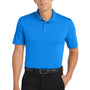 Port Authority Mens Dry Zone Moisture Wicking Short Sleeve Polo Shirt - Coastal Blue