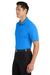 Port Authority K110 Mens Dry Zone Moisture Wicking Short Sleeve Polo Shirt Coastal Blue Model Side