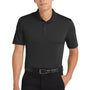 Port Authority Mens Dry Zone Moisture Wicking Short Sleeve Polo Shirt - Deep Black