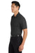 Port Authority K110 Mens Dry Zone Moisture Wicking Short Sleeve Polo Shirt Deep Black Model Side