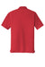 Port Authority K110 Mens Dry Zone Moisture Wicking Short Sleeve Polo Shirt Rich Red Flat Back