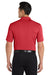 Port Authority K110 Mens Dry Zone Moisture Wicking Short Sleeve Polo Shirt Rich Red Model Back