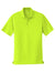 Port Authority K110 Mens Dry Zone Moisture Wicking Short Sleeve Polo Shirt Safety Yellow Flat Front