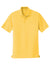 Port Authority K110 Mens Dry Zone Moisture Wicking Short Sleeve Polo Shirt Sunburst Yellow Flat Front