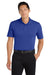 Port Authority K110 Mens Dry Zone Moisture Wicking Short Sleeve Polo Shirt True Royal Blue Model Front