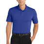 Port Authority Mens Dry Zone Moisture Wicking Short Sleeve Polo Shirt - True Royal Blue