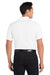 Port Authority K110 Mens Dry Zone Moisture Wicking Short Sleeve Polo Shirt White Model Back