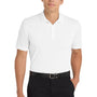 Port Authority Mens Dry Zone Moisture Wicking Short Sleeve Polo Shirt - White