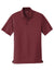 Port Authority K110 Mens Dry Zone Moisture Wicking Short Sleeve Polo Shirt Burgundy Flat Front
