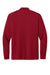 Port Authority K200LS Mens Wearever Signature Pique Long Sleeve Polo Shirt Rich Red Flat Back