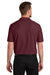 Port Authority K200P/TLK200P Mens Wearever Signature Pique Short Sleeve Polo Shirt w/ Pocket Burgundy Model Back