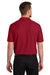 Port Authority K200P/TLK200P Mens Wearever Signature Pique Short Sleeve Polo Shirt w/ Pocket Rich Red Model Back